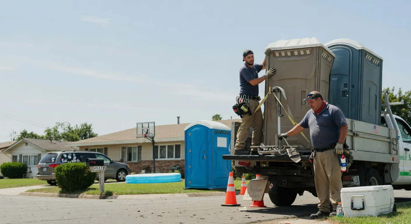 Porta Potty Rental in Thornton, PA near me